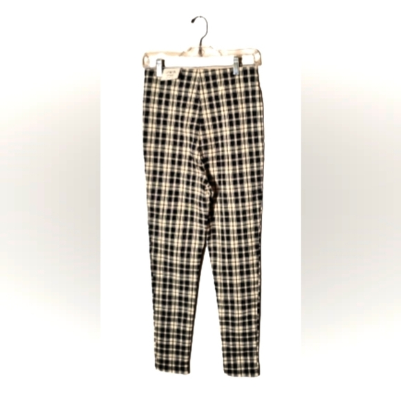 Zara Pants - Zara Black and Cream Hi Rise Legging Women's Size Medium NWT